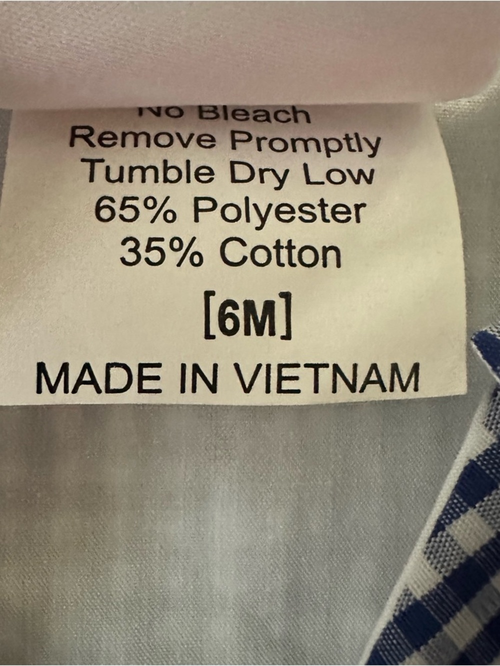Stitchy Fish 6 Months Baby Boy Blue Plaid Smocked Romper American Flag Patriotic - Picture 4 of 5